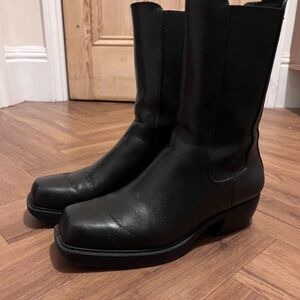 Bershka Black Ankle Boots